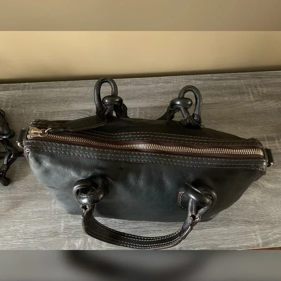 LOEWE Leather Logo Embossed Hobo - Picture 11 of 16